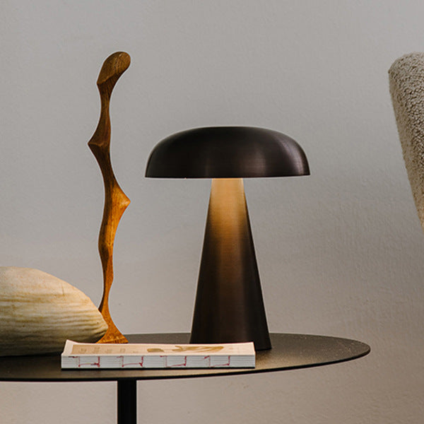 Rechargeable Mushroom LED Lamp - Touch Dimming