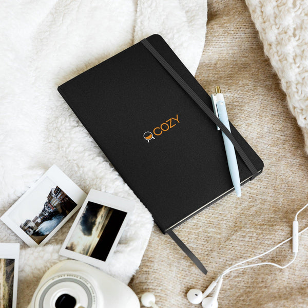 Branded Hardcover bound notebook - Office Cozy